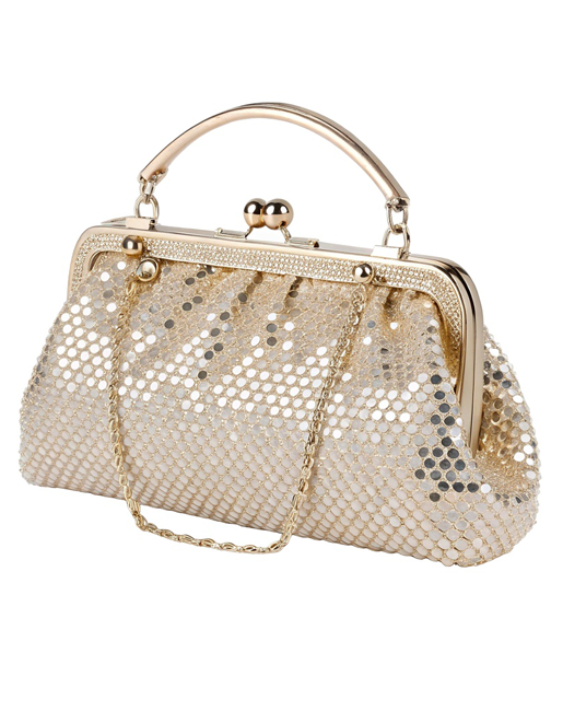 sequence clutch bag